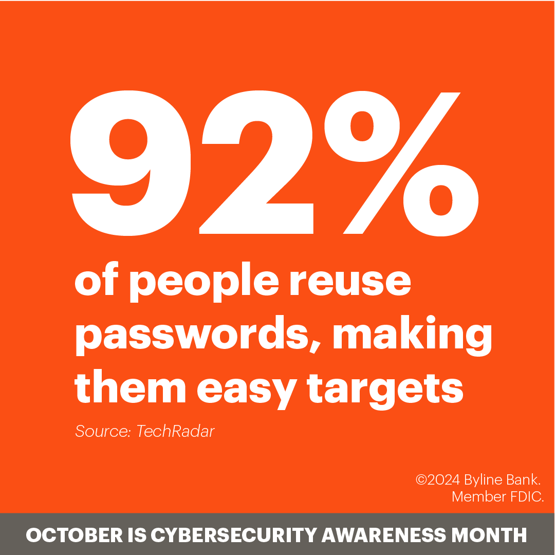 In an age when cyberattacks are becoming increasingly sophisticated, your passwords are more critical than ever.  

For tips on creating secure passwords, check out the latest recommendations from cybersecurity experts on our website: ow.ly/sHIb50TK3Ho
