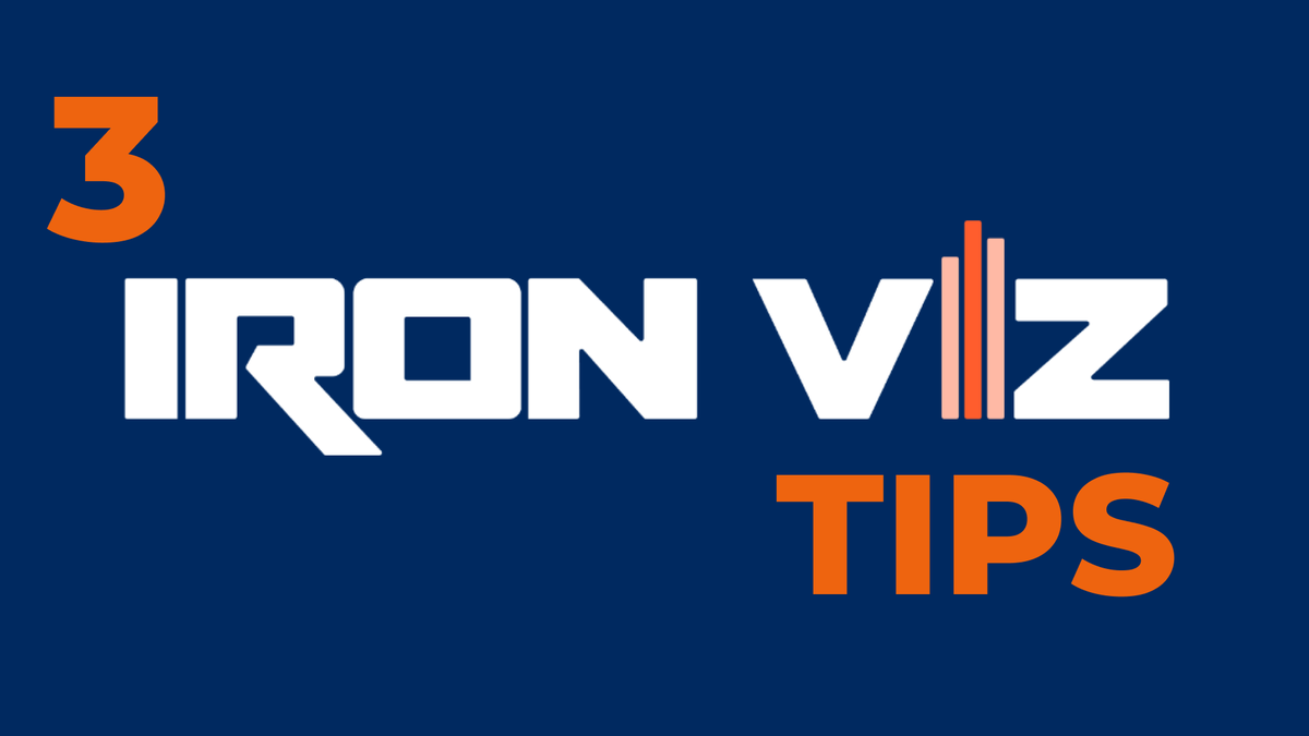 Will Sutton (@wjsutton12) on Twitter photo Hey #datafam - The #IronViz 2025 Qualifier deadline is a week away.
Following up on my interviews with @paulbrianross and <a href="/Westlake_CJW/">Chris Westlake</a>, there were plenty of cracking tips but a few key themes which I've blogged here.
Best of luck with your entries! š
linkedin.com/pulse/3-iron-v⦠Hey #datafam - The #IronViz 2025 Qualifier deadline is a week away.
Following up on my interviews with @paulbrianross and <a href="/Westlake_CJW/">Chris Westlake</a>, there were plenty of cracking tips but a few key themes which I've blogged here.
Best of luck with your entries! š
linkedin.com/pulse/3-iron-vā¦