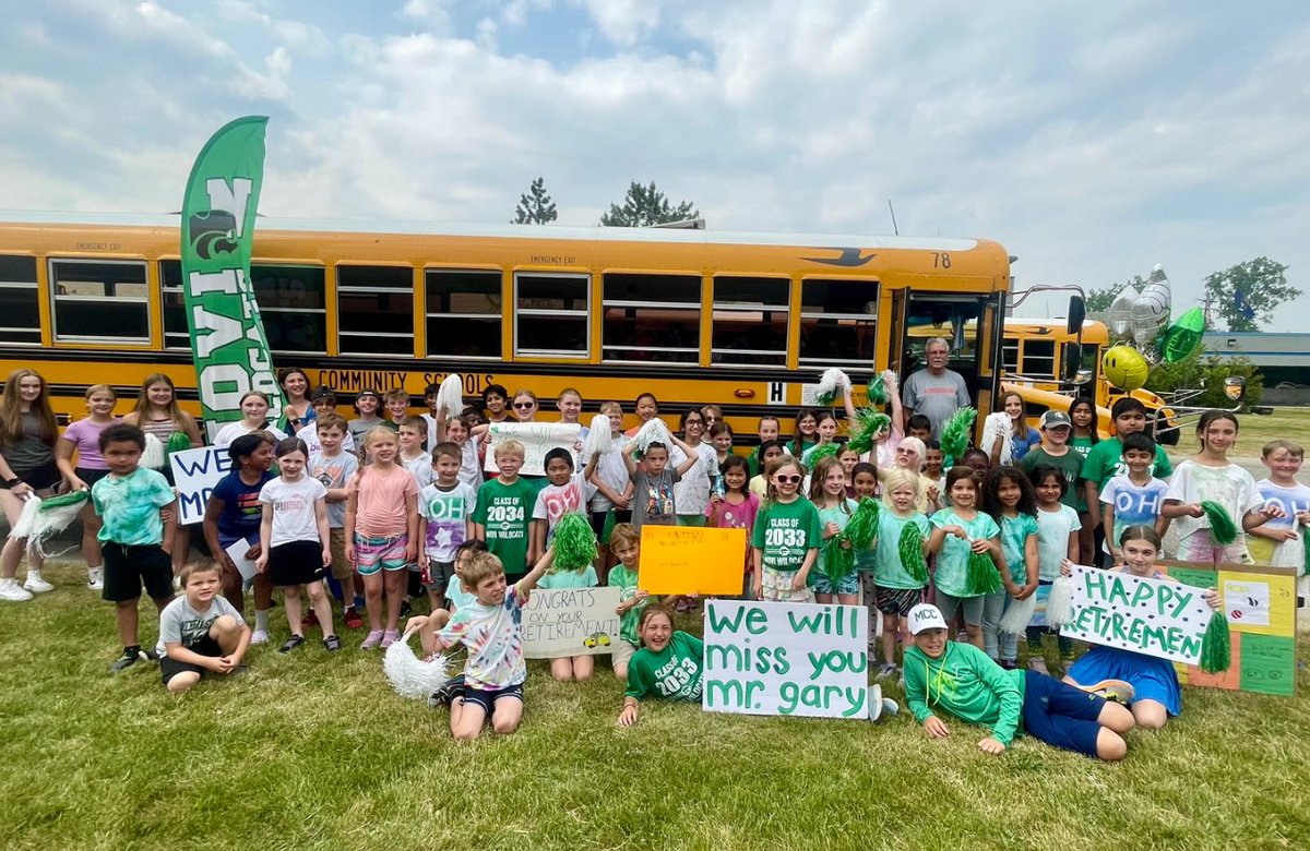 It’s National School Bus Safety Week and I’m reminded of one of my favorite bus drivers at <a href="/NCSD/">Novi Community School District</a> . Throwing a surprise retirement party on one of Mr. Gary’s last routes was a day I won’t forget! Teaching kids to celebrate and honor others AND recognizing our amazing employees are