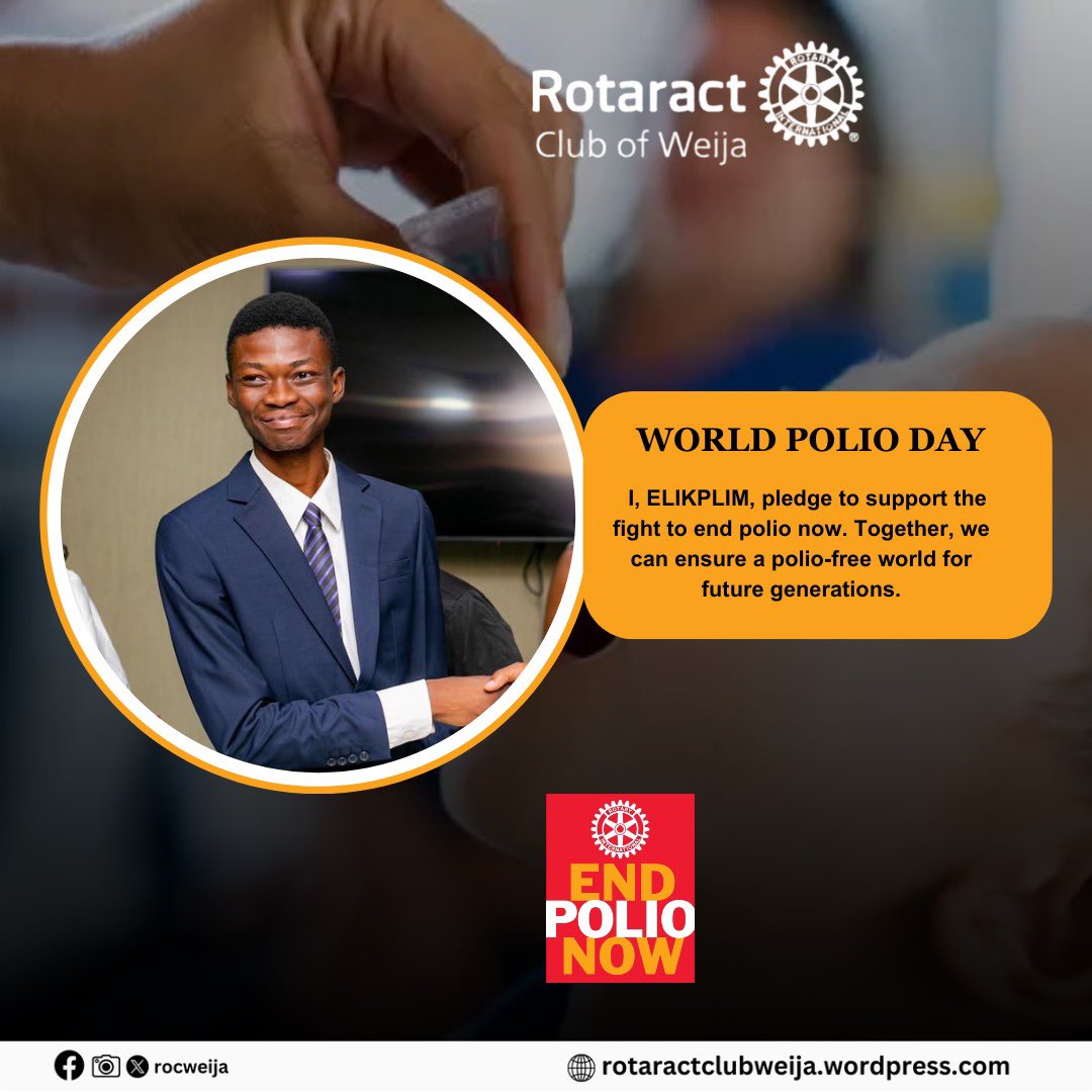 RocWeija's tweet photo. #RotaryInternational
#ServiceAboveSelf
#Rotaract
#ENDPOLIONOW
#LETSENDPOLIO
#ROTARYDISTRICT9104
#ROTARACTDISTRICT9104
#ROCWEIJA
#ROTARYISGOOD https://t.co/Ova3EbaOUL