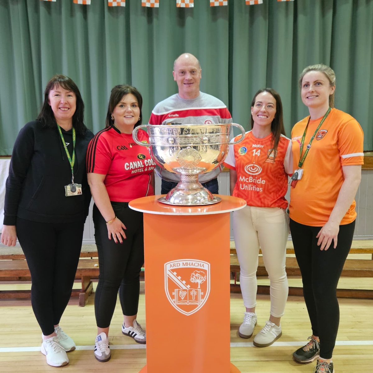 MathsStCaths's tweet photo. Sam Maguire is now officially a Mathlete!
He says he loves Maths and Ulster so much he has visited the three counties that the Maths Teachers are from a prime number of times! Any guess what the prime number is?
#SamLovesMaths #MathsInSport #BestMathsLessonEver 🤎🤍 @ArmaghGAA https://t.co/rEslEMq17G