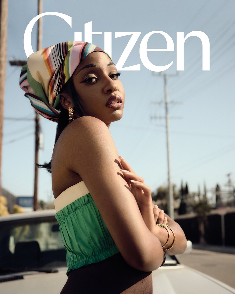 Ayo Edebiri covers the latest issue of Citizen Magazine

📸: Justin French