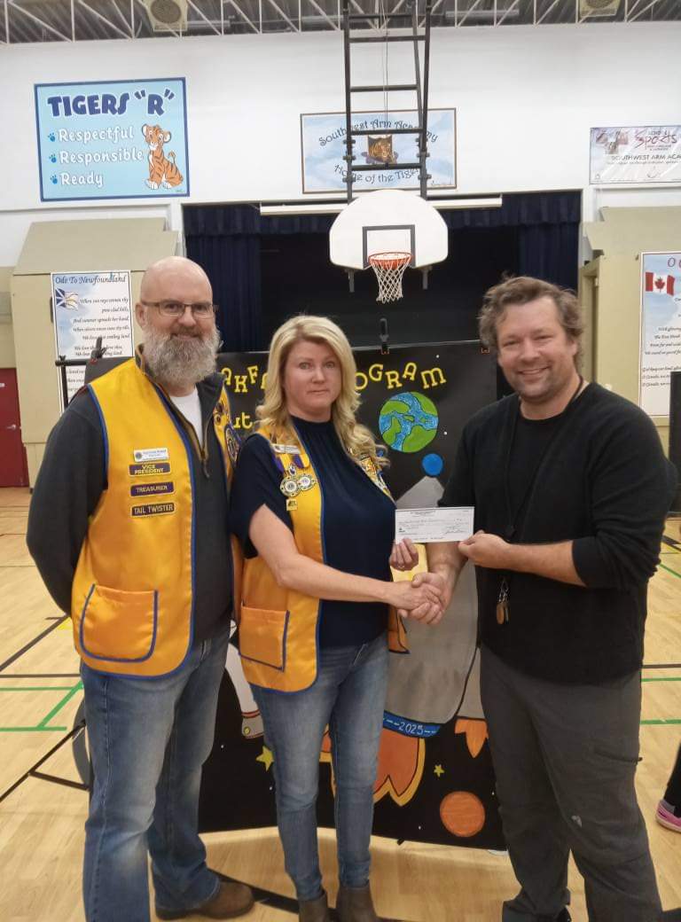 We know how to have fun while raising money <a href="/SWATigers/">𝕊𝕎𝔸 𝕋𝕚𝕘𝕖𝕣𝕤</a>.   Walk For Breakfast was a hit &amp;  loved the Grab &amp; Go Challenge.  Couldn't do this without the help our school community and <a href="/KidsEatSmartNL/">Kids Eat Smart</a> as well as the Lions Club&amp; Vol Fire Dept.  <a href="/NLSchoolsCA/">NLSchools</a> <a href="/lloyd_parrott/">Lloyd Parrott</a>  <a href="/GovNL/">Government of Newfoundland & Labrador</a>