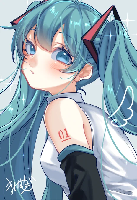 もしかして天使…??#初音ミク 