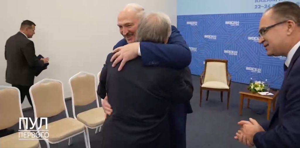 Meeting two dictators on one day - busy day for the UN Secretary-general.