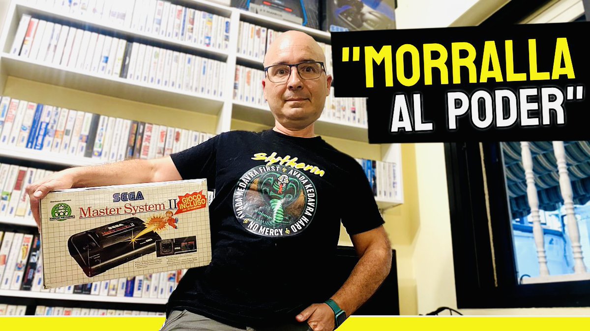 CreativoenJapon's tweet photo. Hoy visitamos la casa de mi amigo Manu @fisiobell que nos muestra su full-set de Master System (bueno, le falta uno :P). Pasamos un buen rato hablando de la consola y recomendando juegos interesantes
https://t.co/K7kMHbyBf1
¡GRACIAS por compartir! https://t.co/5ee38GXmuz
