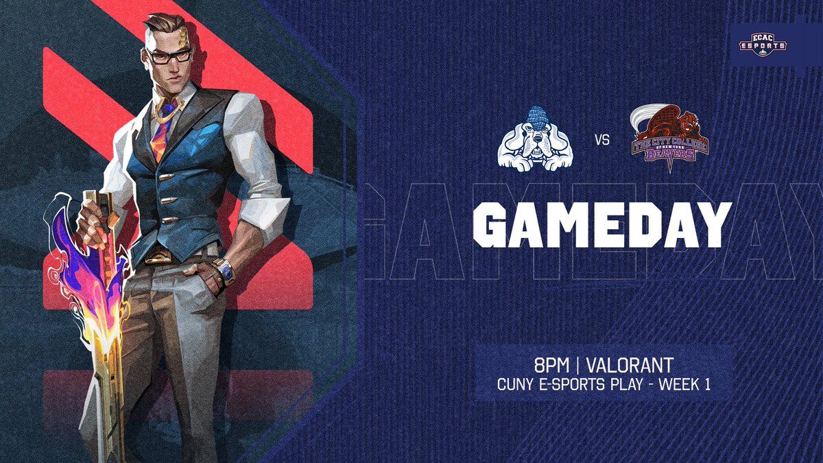 GAMEDAY! 

Double header of action today as OW-Bloodhounds face off against Central Connecticut. 

John Jay also opens up Week 1 of CUNY E-Sports Play with a matchup against CCNY. 

Both matches set for 8pm. 

#GoBloodhounds