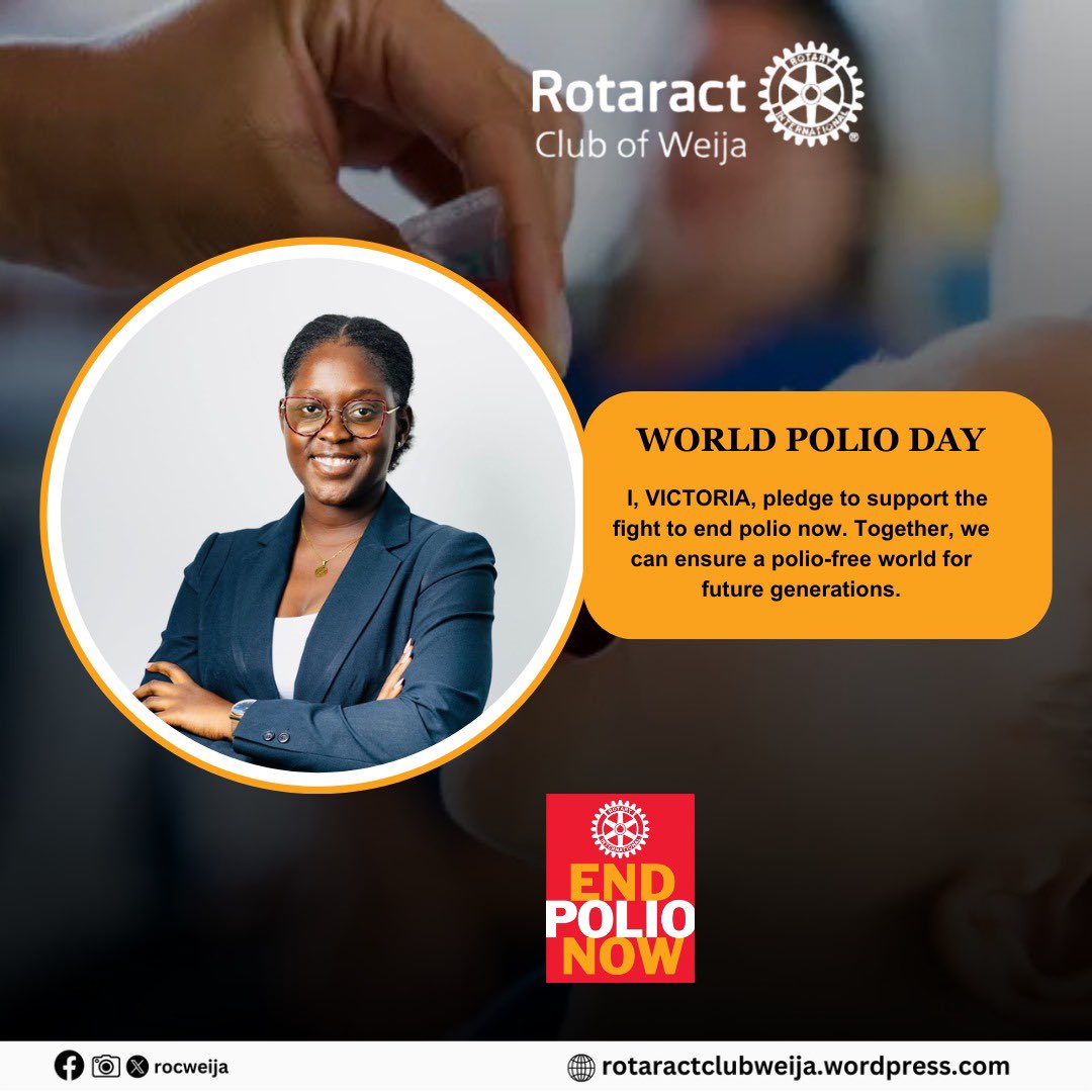 RocWeija's tweet photo. #RotaryInternational
#ServiceAboveSelf
#Rotaract
#ENDPOLIONOW
#LETSENDPOLIO
#ROTARYDISTRICT9104
#ROTARACTDISTRICT9104
#ROCWEIJA
#ROTARYISGOOD https://t.co/J3rNId4y6T