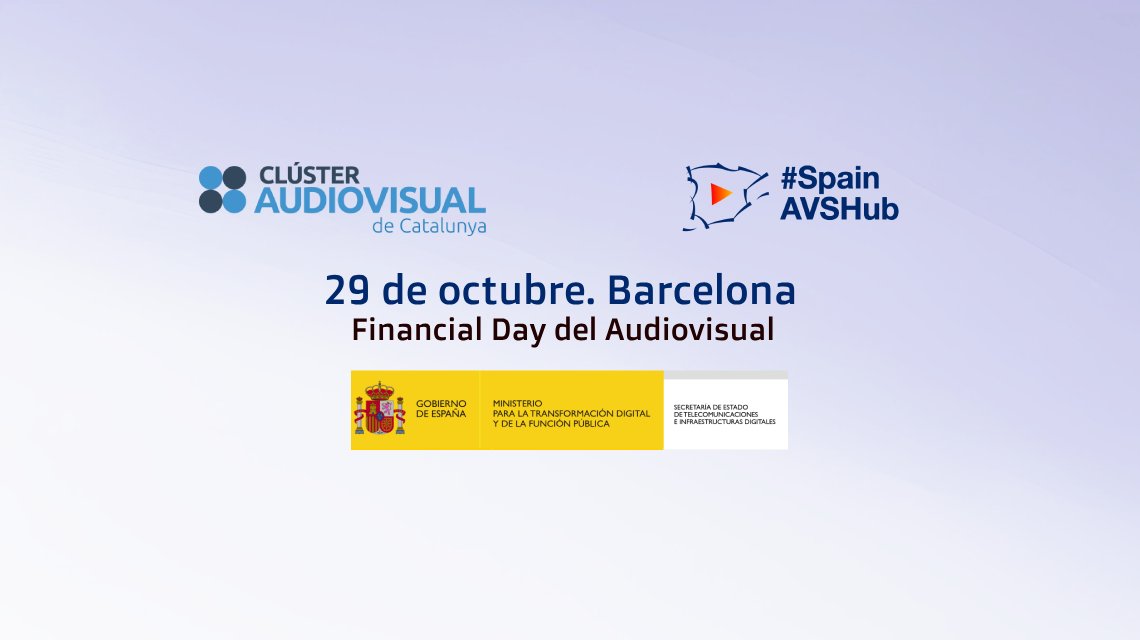 dev_es's tweet photo. 🔵 No te pierdas el #FinancialDay este 29 de octubre. Expertos en audiovisual y videojuegos para hablar sobre oportunidades de financiación.

Organizan: @ClusterAVCat y @SpainAVSHub, con la participación de @CDTIoficial.

📍 @FomentTreball (Barcelona)
+ info👉 https://t.co/5cOgtEoKLe