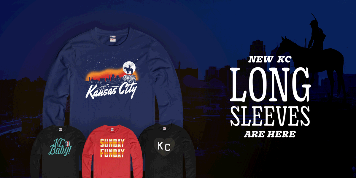 CharlieHustleCo's tweet image. New KC hometown long sleeves dropping today! 🔥 Whether you're layering up for crisp fall days 🍁 or keeping it stylish for game day, these pieces are your go-to. Which one will you snag first? #LayerUp #NewArrivals

Shop Now-&amp;gt; hubs.ly/Q02VHWC80