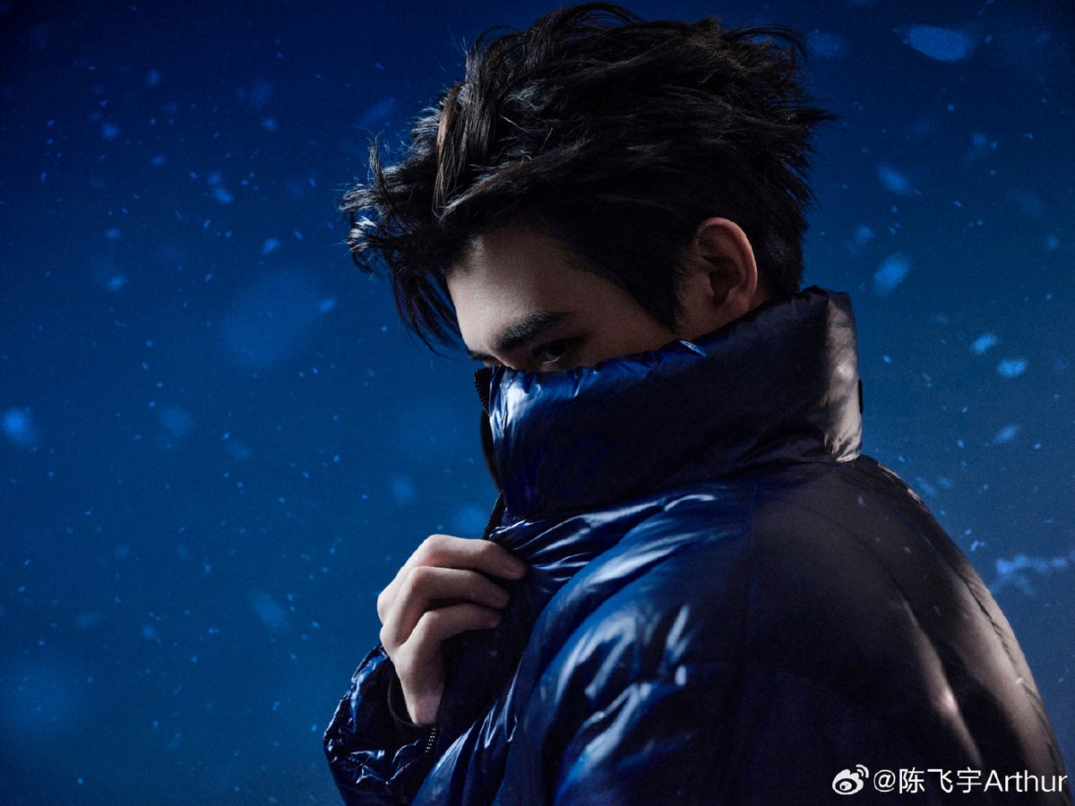 diagold12's tweet image. [241024]  FeiYu weibo update

"💙✨🥶"

#MooseKnuckles Brand Spokesperson

#ChenFeiYu #陈飞宇