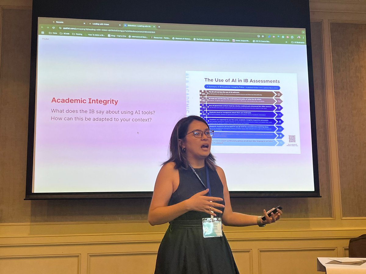 CoraEdTech's tweet image. Grateful to present with @desertclimber at the EARCOS Leadership Conference on &quot;Create Sustainable AI Pathways in International Education.&quot;
We had great engagement, explored AI ethics, pathways for schools, and fostering communities.  #AIinEdu #EdTech #EARCOS #elc2024bkk #ELC2024