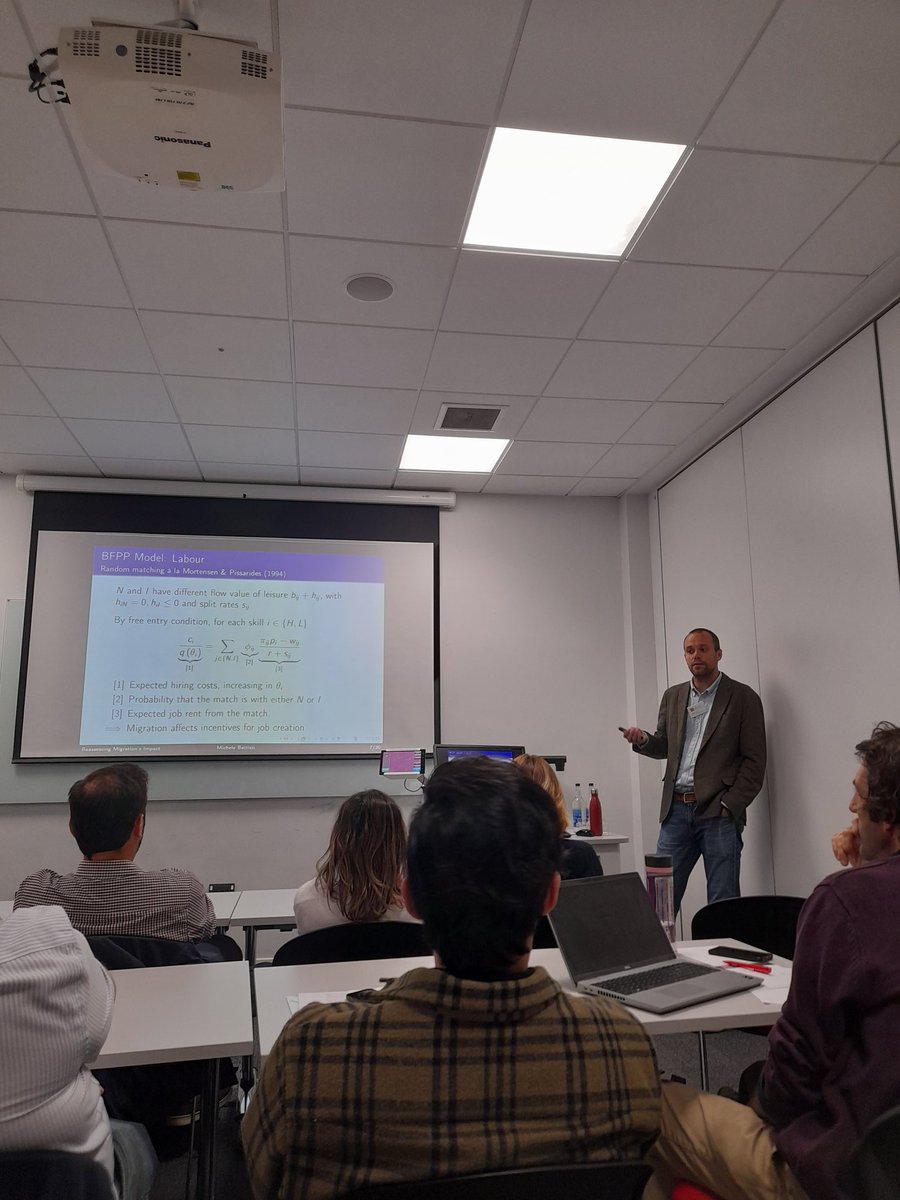 Ezgi Kaya (@kayaez) on Twitter photo <a href="/BenBrindle_/">Ben Brindle</a> <a href="/Tessa_Hall1/">Tessa Hall</a> Wrapping up the workshop with a keynote lecture by <a href="/michelebattisti/">Michele Battisti</a> on Reassessing Migration's Impact: Search Frictions, Redistribution, and Tax Policy. <a href="/BenBrindle_/">Ben Brindle</a> <a href="/Tessa_Hall1/">Tessa Hall</a> Wrapping up the workshop with a keynote lecture by <a href="/michelebattisti/">Michele Battisti</a> on Reassessing Migration's Impact: Search Frictions, Redistribution, and Tax Policy.
