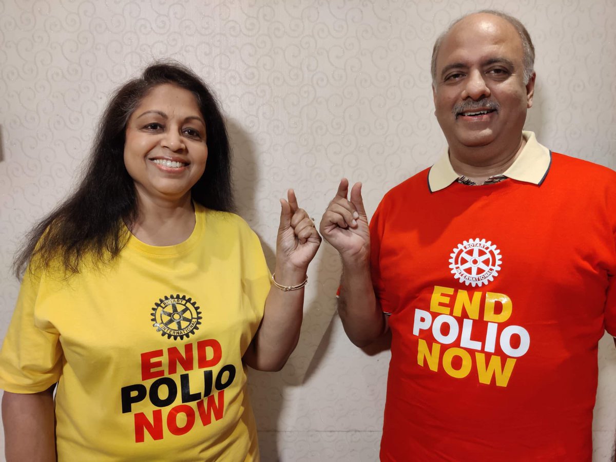 Shekhar Mehta (@shekhar_rotary) on Twitter photo While we are this close to eradicating Polio, the war against Polio isn't over yet.
On this World Polio Day, let us rededicate ourselves to eradicate it from the last two countries also.
#WorldPolioDay2024 #PolioDay #polio
<a href="/Rotary/">Rotary International</a> <a href="/narendramodi/">Narendra Modi</a> While we are this close to eradicating Polio, the war against Polio isn't over yet.
On this World Polio Day, let us rededicate ourselves to eradicate it from the last two countries also.
#WorldPolioDay2024 #PolioDay #polio
<a href="/Rotary/">Rotary International</a> <a href="/narendramodi/">Narendra Modi</a>