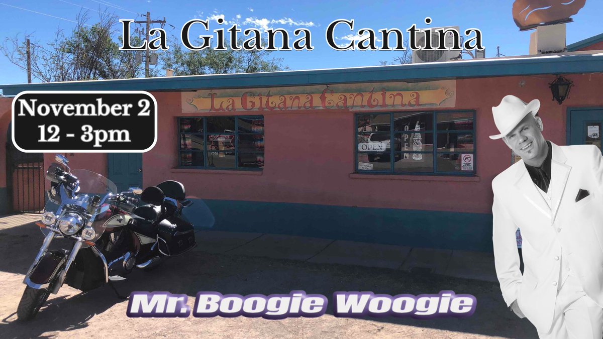 Saturday, November 2 at noon I'll be at La Gitana Cantina, Arivaca AZ for a free solo performance on the patio. Come on down, it'll be fun!