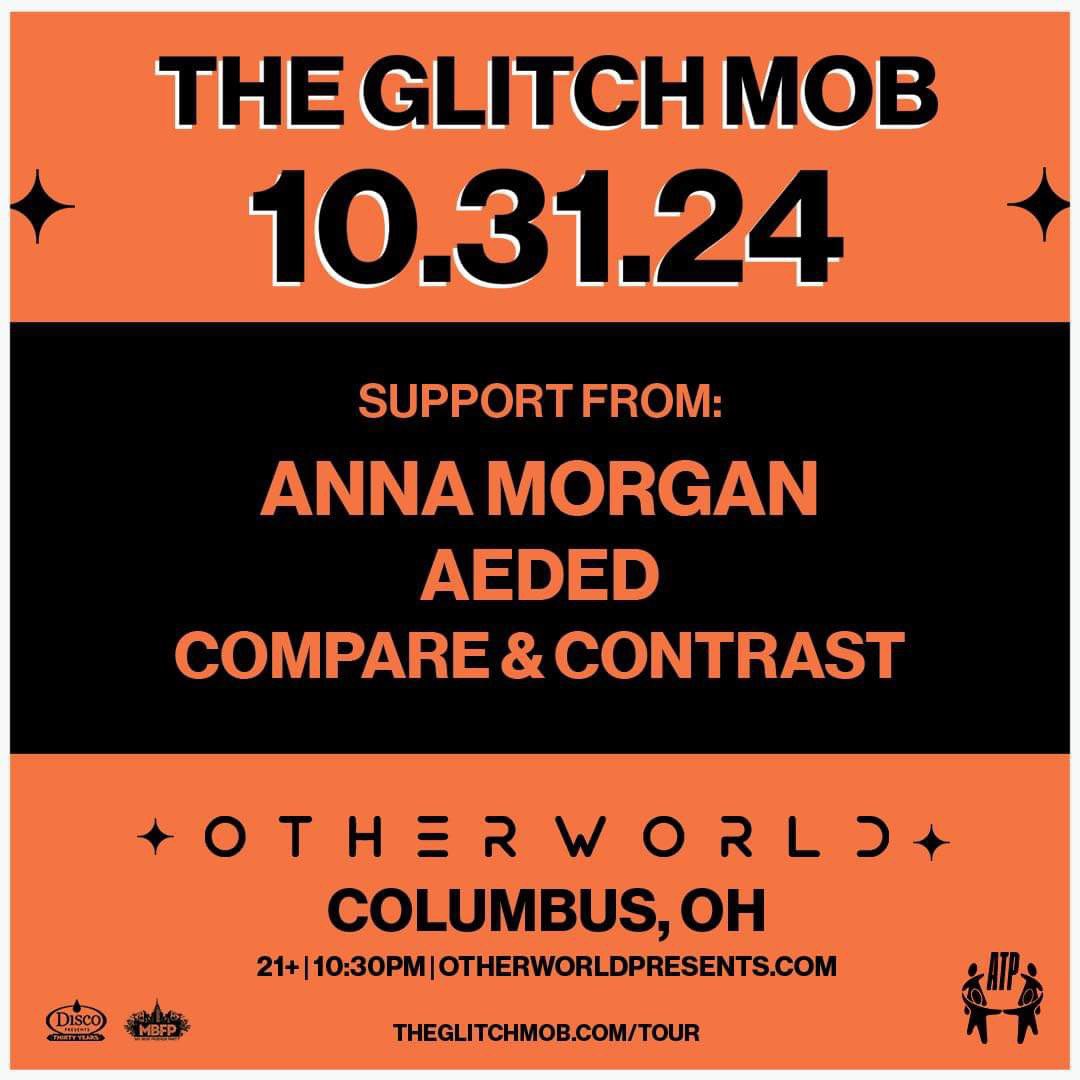 jeremy is aeded 🟧🎀🔊 (@aededmusic) on Twitter photo playing my longest set yet before <a href="/annamorgandj/">Anna Morgan</a> and <a href="/theglitchmob/">The Glitch Mob</a> on halloweeeeeeen 👻
soooo excited. let’s listen to *everything* playing my longest set yet before <a href="/annamorgandj/">Anna Morgan</a> and <a href="/theglitchmob/">The Glitch Mob</a> on halloweeeeeeen 👻
soooo excited. let’s listen to *everything*