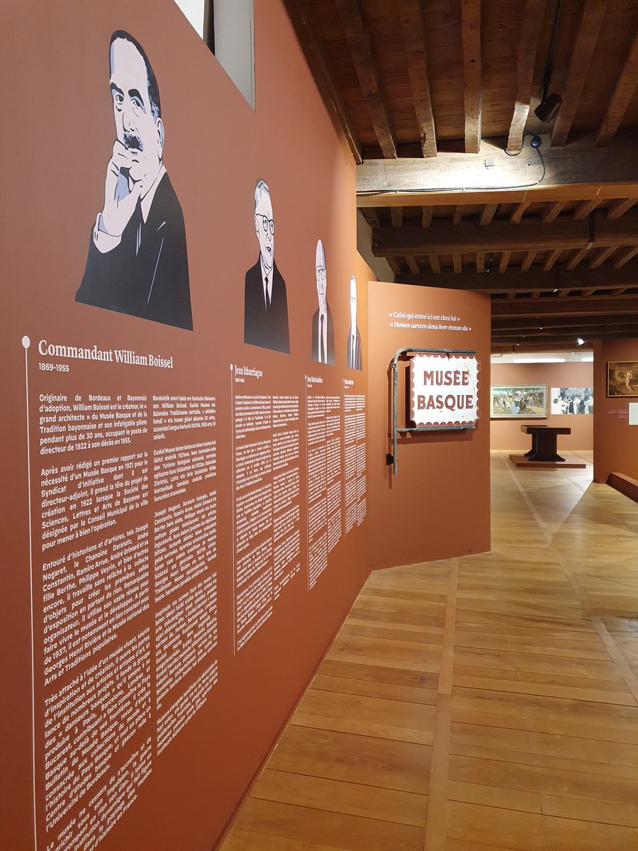 MuseeBasque's tweet image. 👉 Ce 3 novembre est le 1er dimanche du mois.  L'entrée du musée est libre 10:00&amp;gt;18:00
#MuseeBasque100ans #euskalmuseoa100urte 
@Visitbayonne