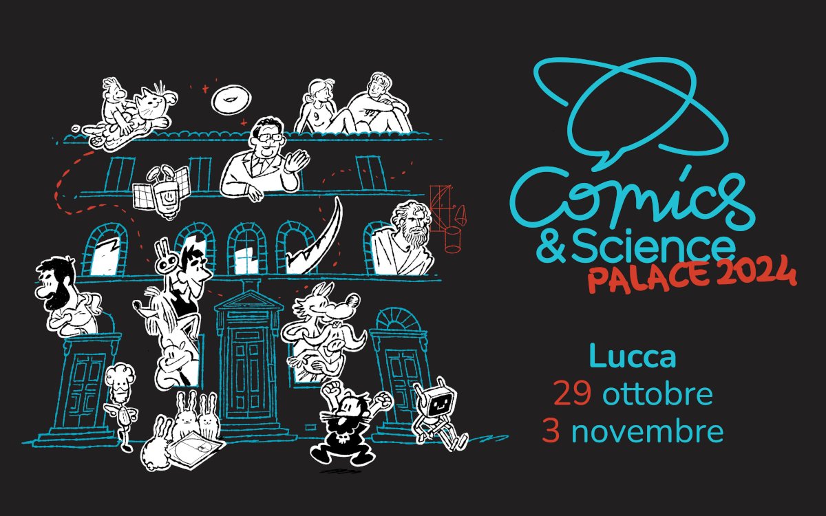 CNR Consiglio Nazionale delle Ricerche (@cnrsocial_) on Twitter photo #30ottobre-#3novembre a #Lucca
<a href="/ComicsScience/">Comics&Science</a>, il progetto di comunicazione della scienza a fumetti del #Cnr, si trova al Comics&Science Palace, per una serie ricchissima di eventi che si svolgono in concomitanza con <a href="/LuccaCandG/">Lucca Comics & Games</a>
Leggi tutto👇
cnr.it/it/evento/19493
<a href="/MC_Carro/">MariaChiara Carrozza</a> #30ottobre-#3novembre a #Lucca
<a href="/ComicsScience/">Comics&Science</a>, il progetto di comunicazione della scienza a fumetti del #Cnr, si trova al Comics&Science Palace, per una serie ricchissima di eventi che si svolgono in concomitanza con <a href="/LuccaCandG/">Lucca Comics & Games</a>
Leggi tutto👇
cnr.it/it/evento/19493
<a href="/MC_Carro/">MariaChiara Carrozza</a>