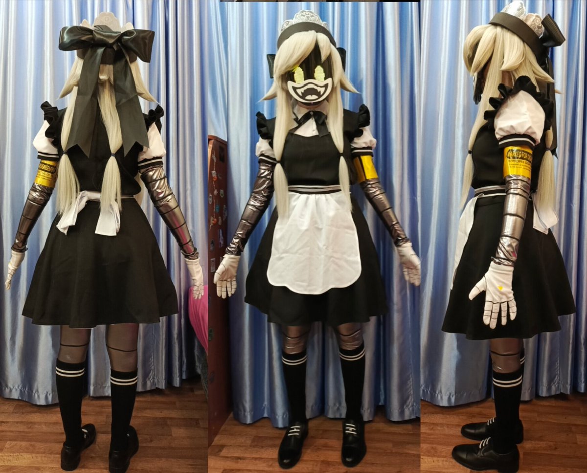 ThendAnli's tweet photo. I'm almost finished with my first cosplay and I want to show you it":³

https://t.co/nSQxHmem1d

[ #THEND_anli #murderdrones #murder_drones #murderdronesCYN #MurderDronesCosplay ] https://t.co/wzEaXFRifB