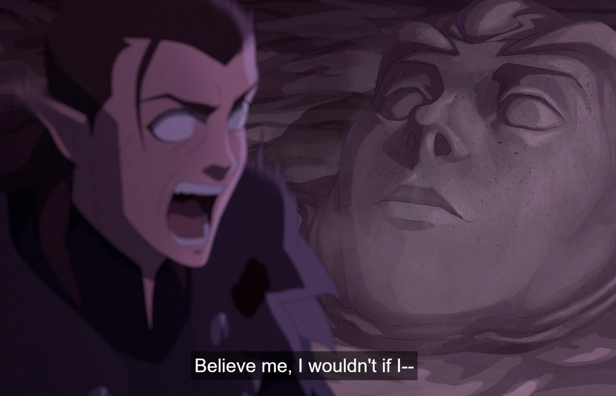 wizardlynds's tweet photo. If this is how terrifying Keyleth's sending spells are gonna look like what the hell do they have in store for us with Jester #LVMSpoilers https://t.co/UduVJFvJxJ