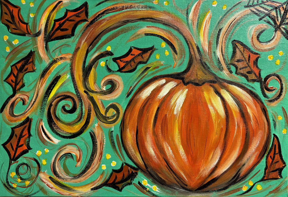 MairMeleri's tweet photo. Things starting to shape up nicely in prep for my classes to start up next week at the gallery. So excited🙌🏻🙌🏻🎃🎃🤩#scotland #fife #pumpkins #halloween #artgallery #artclassesforkids #artclasses https://t.co/eBWzy1QSyD