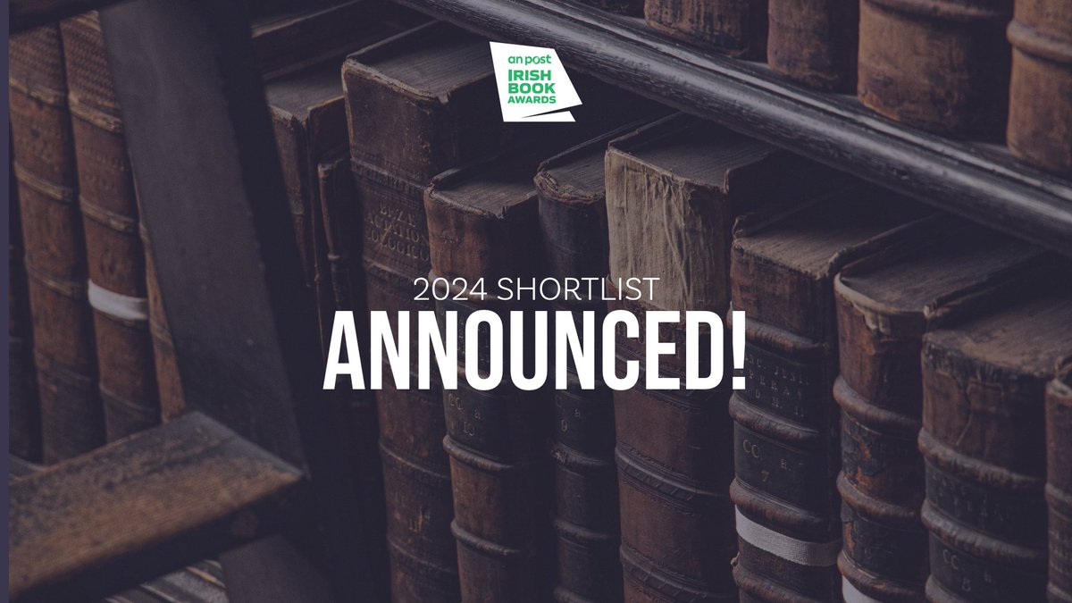 We're thrilled to announce the shortlists for the 2024 #AnPostIrishBookAwards!

This year's categories feature a diverse and exciting mix of exceptional writing from new and established writers across 20 categories.

irishbookawards.ie

#APIBA #ReadersWanted