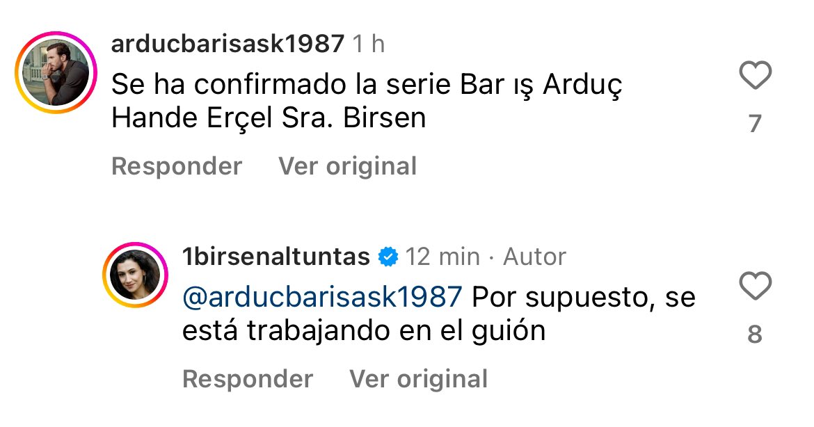 BrasilArduc's tweet photo. 📌| Segundo Birsen,já estão trabalhando no roteiro para próxima série #Remimder que será protagonizada por #BarışArduç e #HandeErçel .🙌🏻💥 https://t.co/Aa0gArtfcY