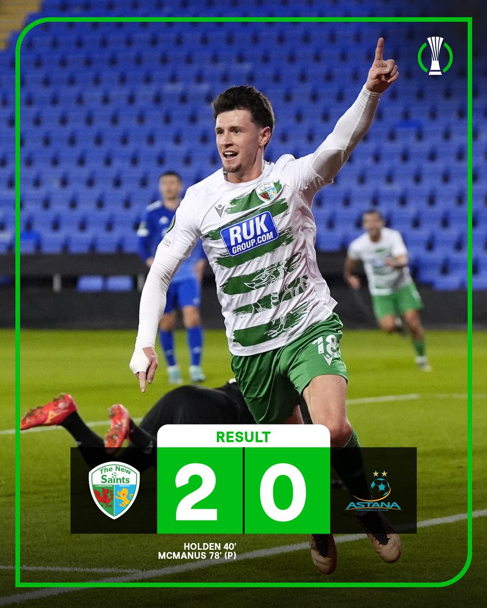 What a performance from The New Saints 😍

#UECL | <a href="/tnsfc/">The New Saints FC</a>