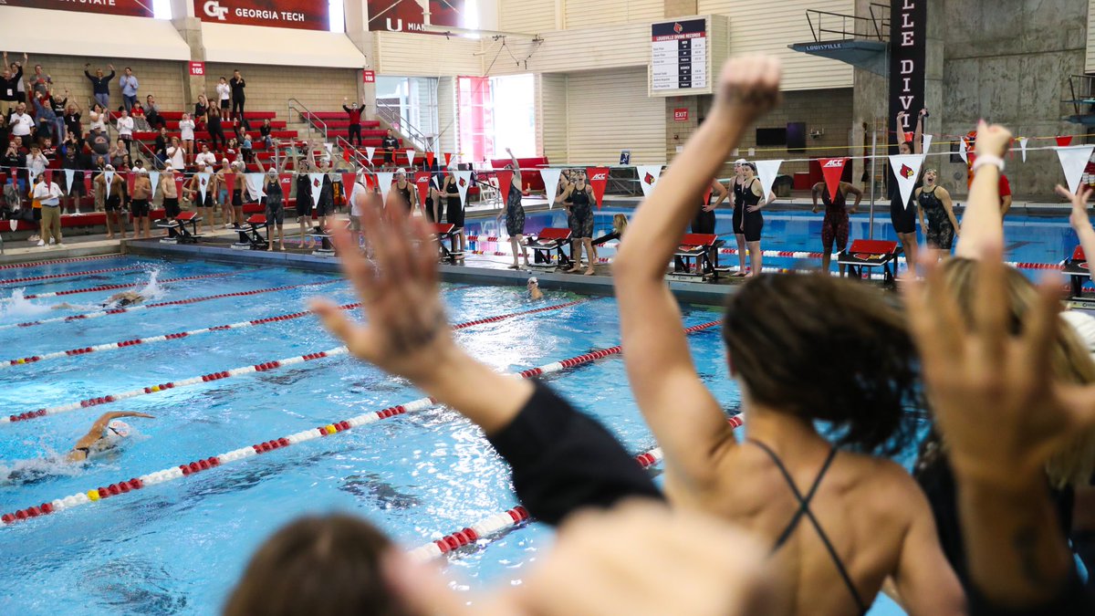 🧹🧹🧹

<a href="/LouisvilleSD/">Louisville Swim & Dive</a> sweeps Top 10 Tennessee!!!

#GoCards