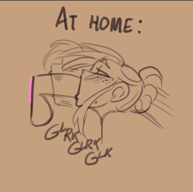 <a href="/TillyLightheart/">Tilissia</a> The artist already stole her dick, so this is gonna be a hella day for her...