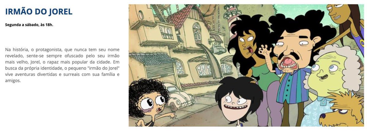 Vi agora Irmão do Jorel na #TVCultura e achei muuuuuito inteligente. Dei pencas de risada e olha que hj eu tava bem séria kkkk