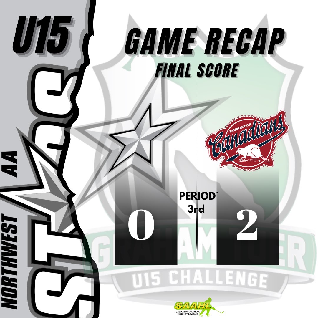 Your Northwest Stars take a 0-2 loss against the Edmonton Canadians in their first game.