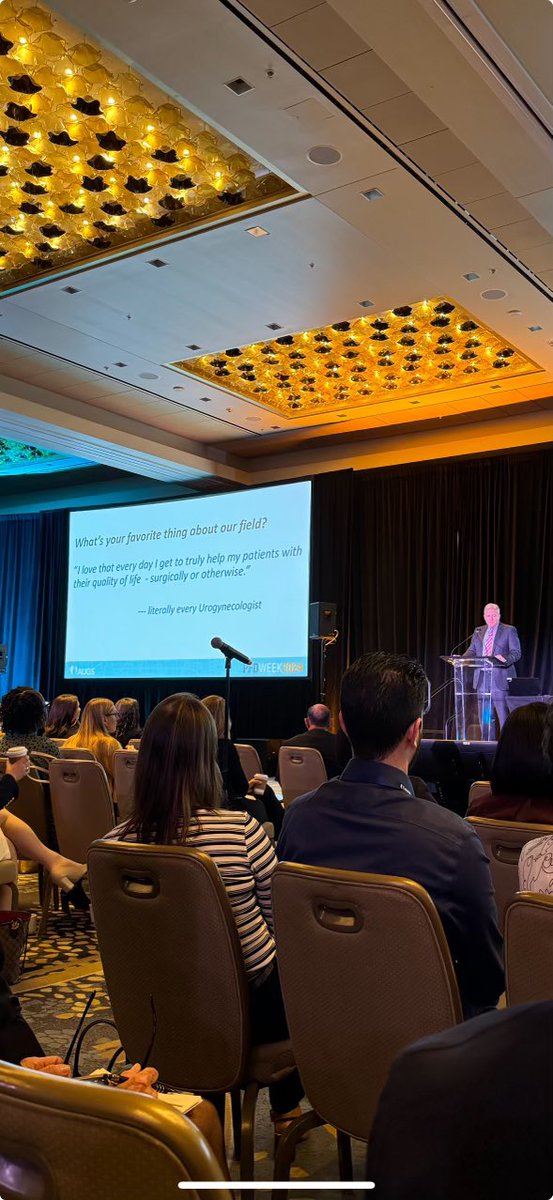 This why #urogynecology is the best field! #PFDWeek2024