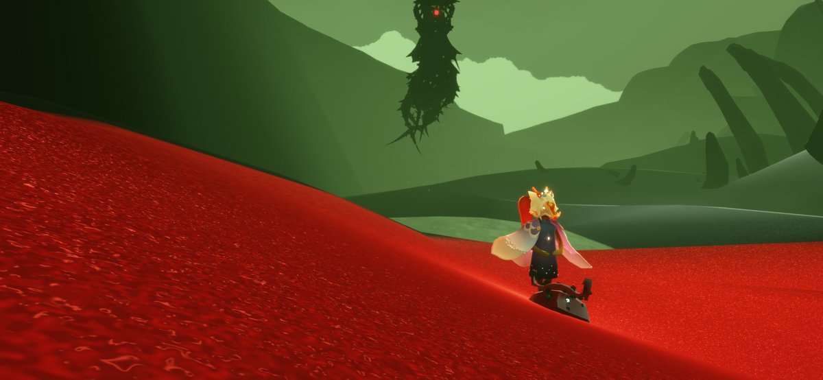 Raven_Bloom232's tweet photo. I sacrifice five of my wing lights for this screenshot⦠worth it! #DarkCreatureContest https://t.co/KJWrZ05f7f