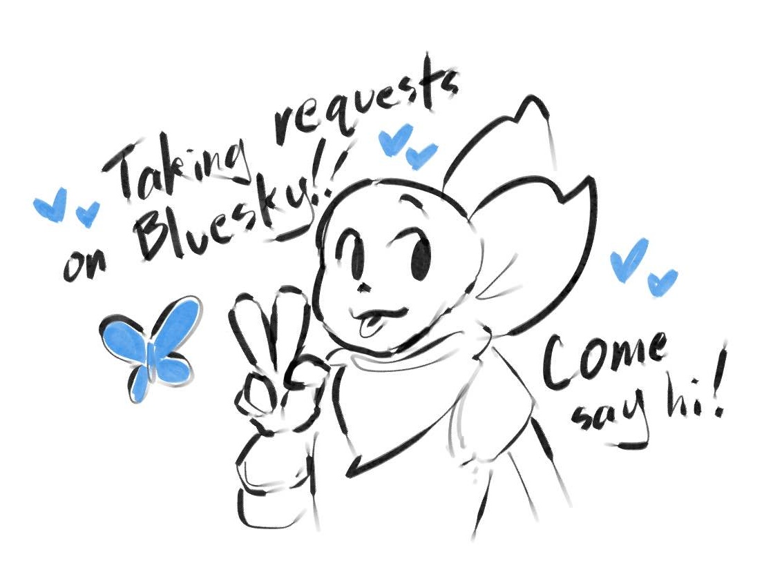 You guys want free doodle requests??? Then get ur asses over to bsky 🤭
bsky.app/profile/denko.…