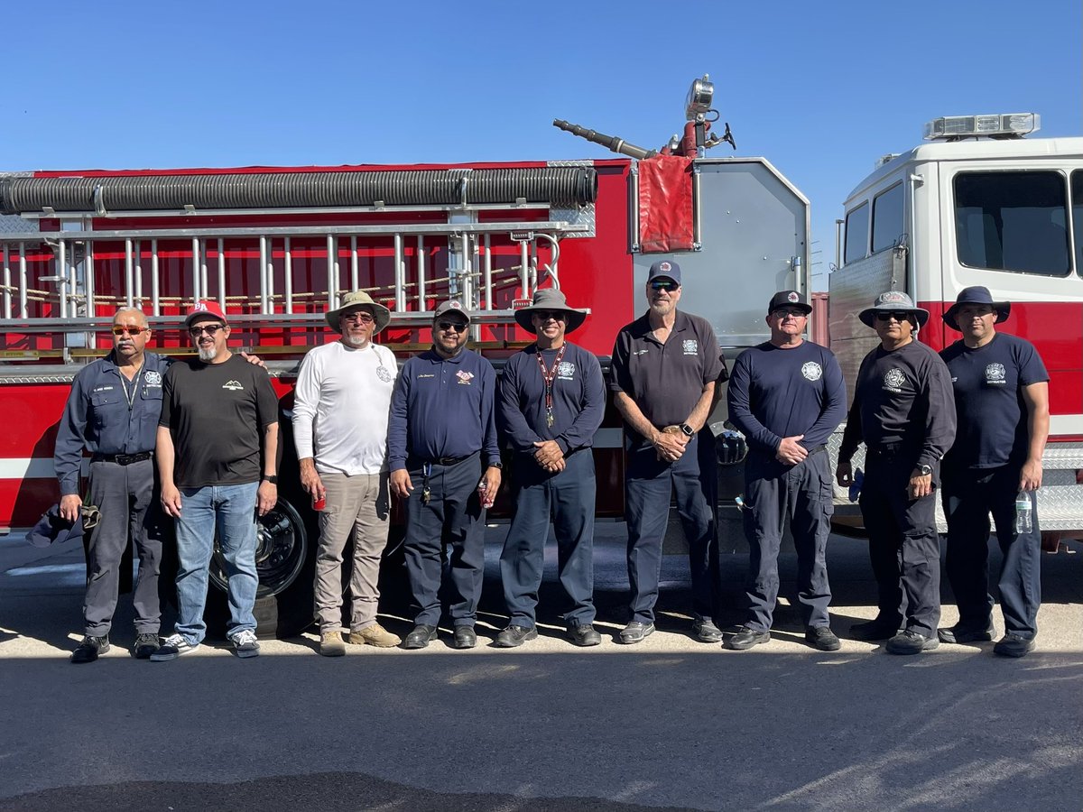 At least 250 years of firefighting experience.  Great to be back with my EPFD family at EPCC🚒