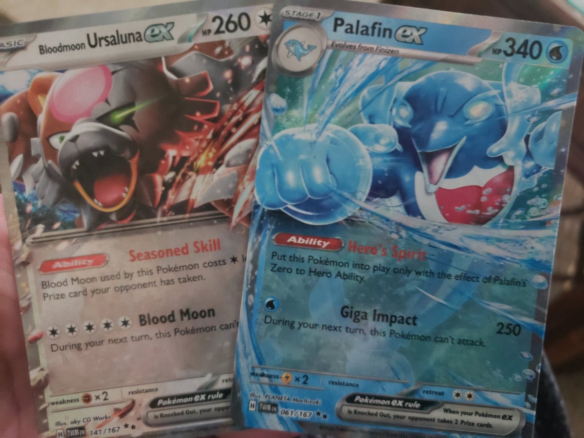 Everything is coming up Palafin lately! 3 packs! 3 packs of twilight masquerade and we pull the TCG SPC MVP!! HYPE!!
youtu.be/BqAEtyU-UEE?si…