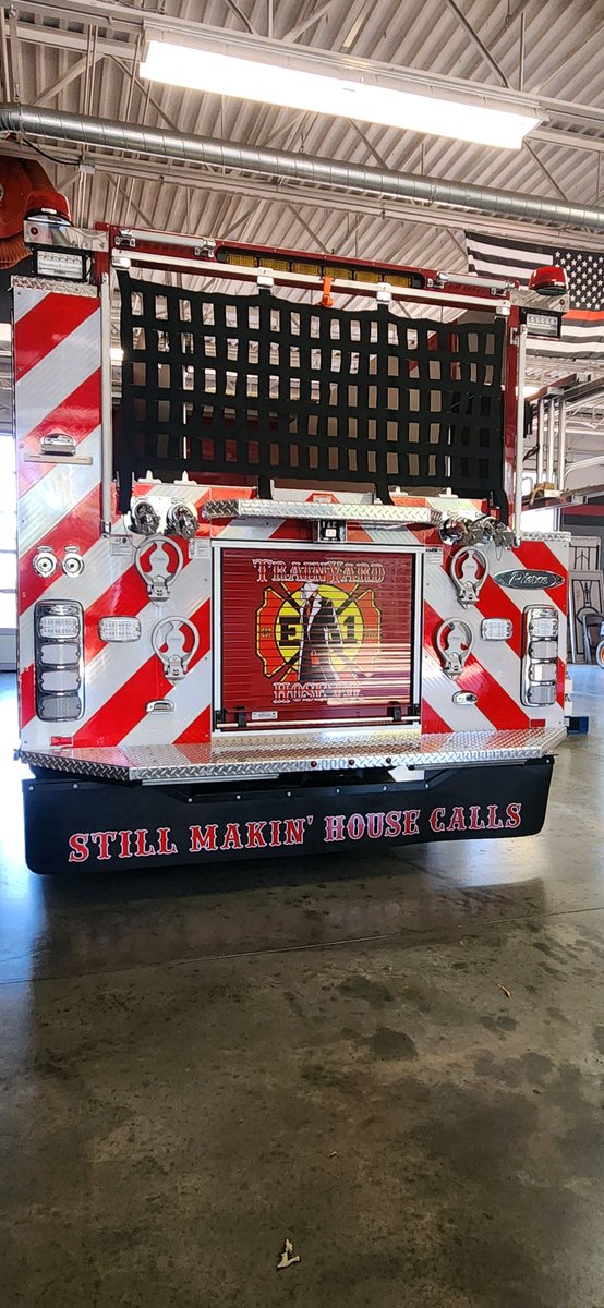 🚒🔥 After two long years of waiting, our new engine has finally arrived at the firehouse today! Our team can't wait to mount the equipment and get started on the mandated training for this apparatus.  We are hoping to have this engine in service by the end of the year.
