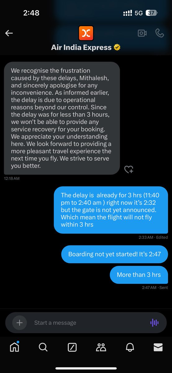mithlesh1990's tweet photo. @AirIndiaX  do you have answer for this ? 
Losers all make excuses! https://t.co/lzNMmaRQaN