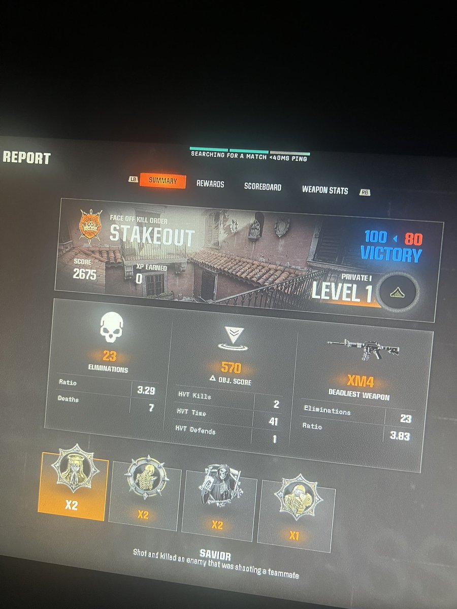CallumTBP's tweet photo. Anyone else having issues with XP?

I’ll complete a game and not level up at all. Barracks also telling me I’m level 1??

#BlackOps6 #BO6 #CallofDuty #cod #xp https://t.co/eZPLU67DDZ