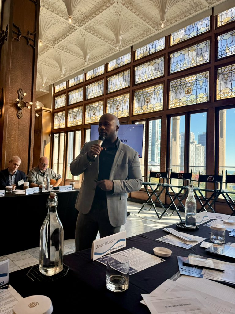 I had a great time speaking at the CISO Masterminds Fall Summit in Chicago, with the Magnificent Mile as our backdrop!