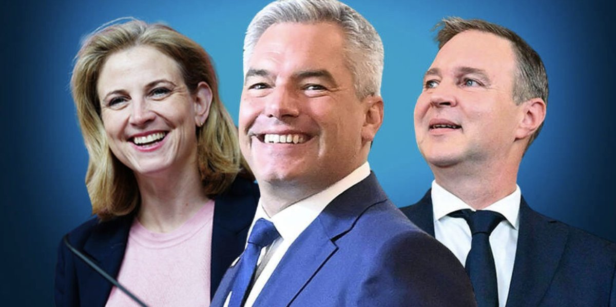 FEIST UND DREIST 😡
Triumvirat der Anti - Demokraten.