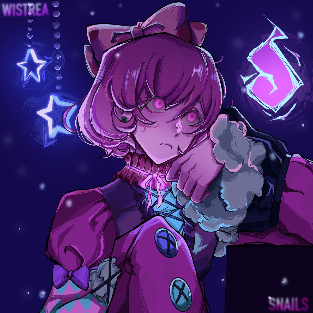 SnailedWistrea's tweet photo. Experimenting ||
#prsk_FA #emu https://t.co/WJpCu9i0tC