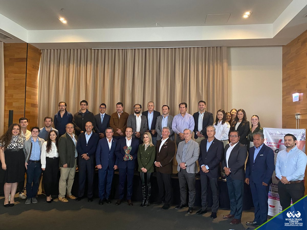 WTCIndSLP's tweet photo. We had the pleasure of hosting an exceptional event alongside @COPARMEX_SLP and @CPKCrail, where we delved into crucial topics from nearshoring to CPKC's expansive rail network and vital trade routes. We also highlighted the strategic advantagesof @NASCONetwork
#SEDECOSLP #WTCSLP https://t.co/5yEgXnOUH0
