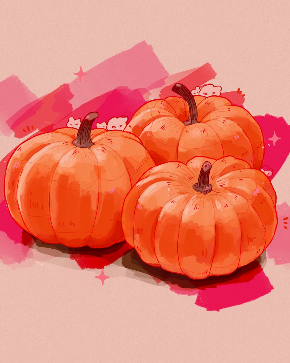 rokktober's tweet photo. punkins n’ pink 🎃💕 https://t.co/pbGRCMKZST