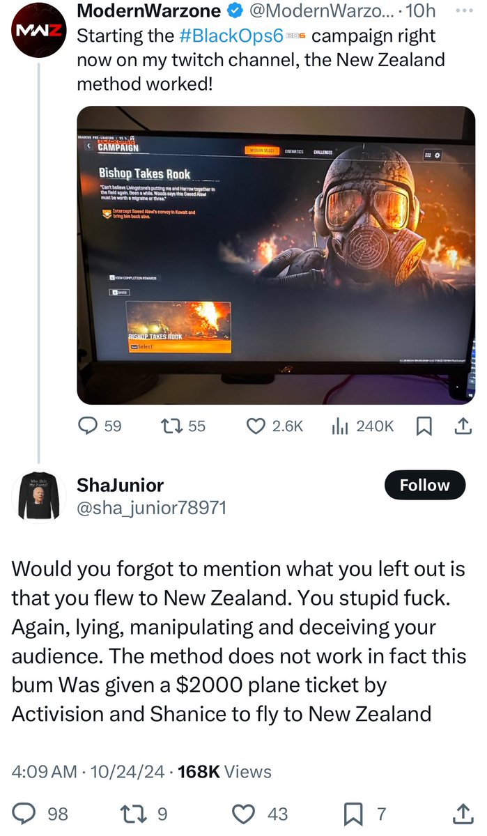 JakeSucky's tweet photo. I’m convinced Call of Duty has the angriest player base out there https://t.co/CrRva8mnHE
