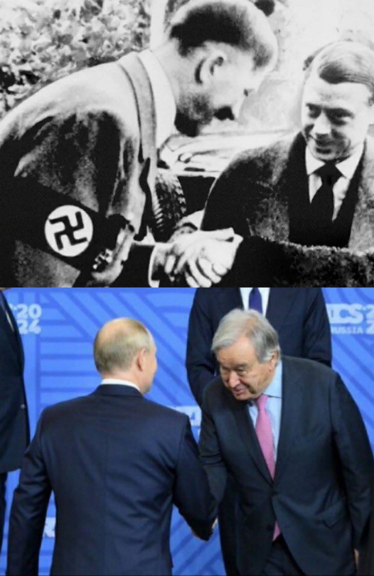 Gregsy_reborn's tweet photo. @antonioguterres #supportTerrorism - History repeats itself. credit: @DidoWojtas https://t.co/EutoHNsDpU