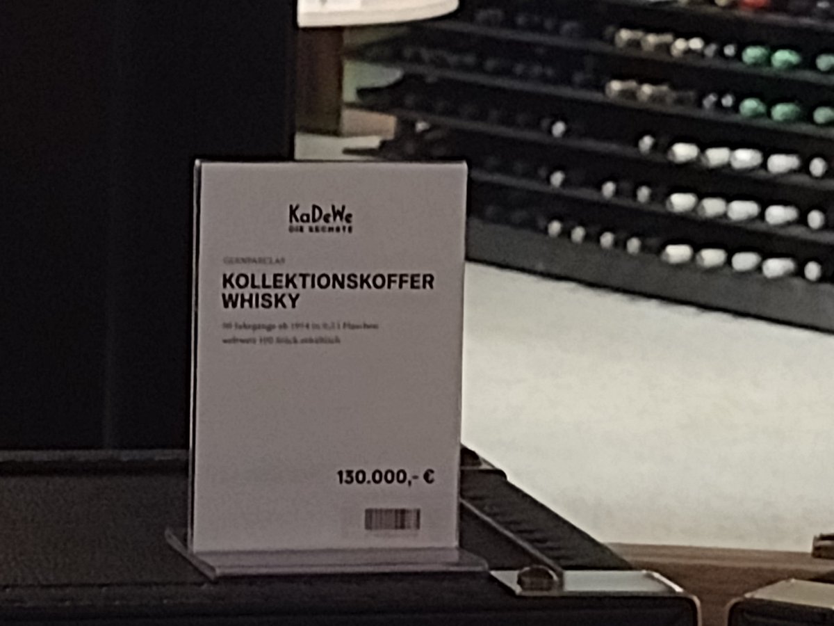 Early Christmas shopping at KaDeWe.