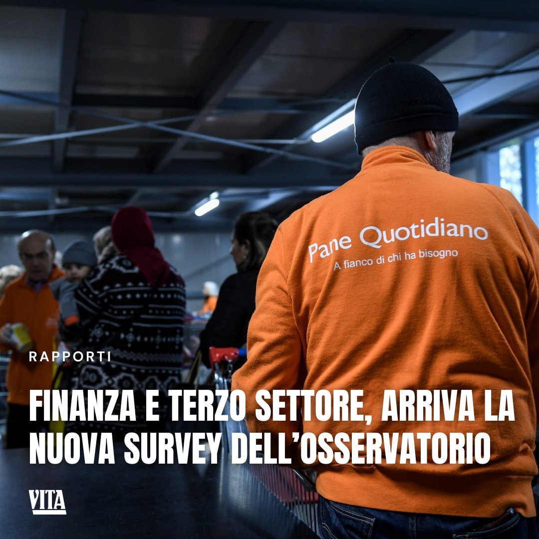 Lunedì 28 in diretta su YouTube di VITA <a href="/AICCONnonprofit/">AICCON Research Center</a> e <a href="/intesasanpaolo/">Intesa Sanpaolo</a> presentano le risultanze di una nuova indagine fra imprese sociali. Un'analisi che mette a fuoco il rapporto fra un pezzo significativo del non profit italiano e mondo della banca
👉vita.it/finanza-e-terz…