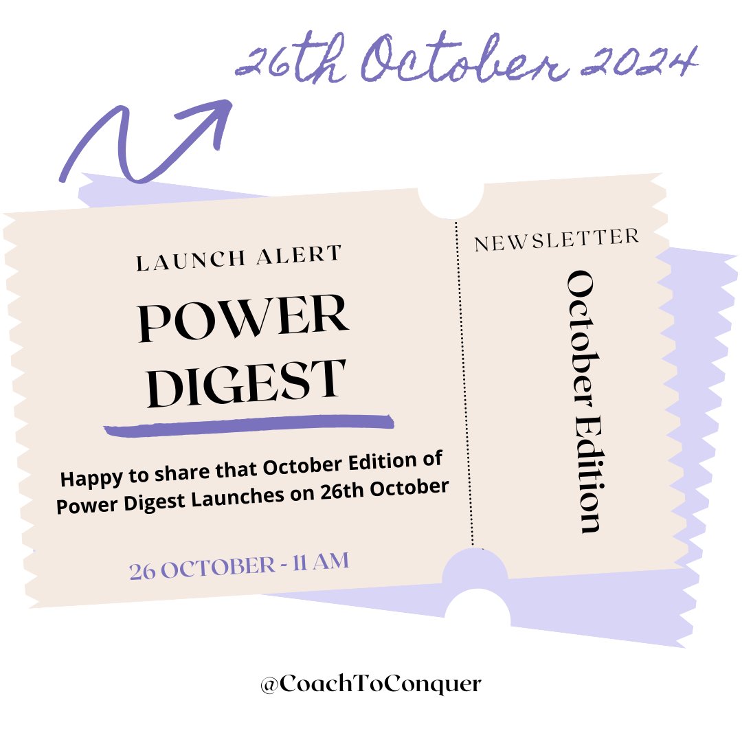 Coachtoconquer's tweet photo. Okay!! Finally Doing it... Newsletter Launches on 26th... I will be updating u all soon to what it features!!
Watch out this space for more info!!
#Newsletter #ConestogaCollege #Canada #Toronto https://t.co/Pb8YRaBGAh
